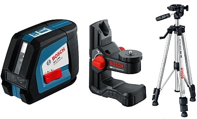 Нивелир лазерный линейный GLL 2-50 + BS150 + BM1 (0 601 063 109) BOSCH