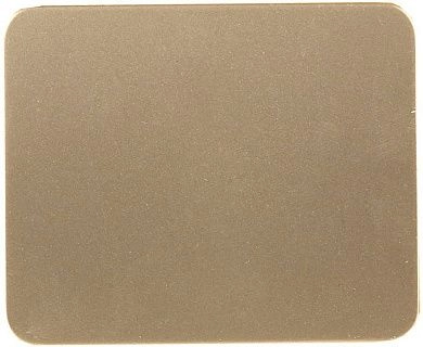 Выключатель СВЕТОЗАР "ГАММА" одноклавишный, без вставки и рамки, цвет золотой металлик, 10A/~250B