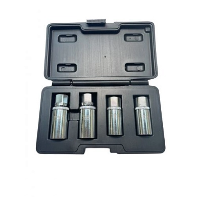 Шпильковерты (головки для снятия штифтов) 6-12мм 1/2" (набор 4шт) CrV (HD-0620) H-D