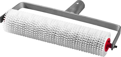 Валик игольчатый для наливных полов, 72х300мм, на метал. рамке, пластм. иглы 13мм (03952-30) ЗУБР