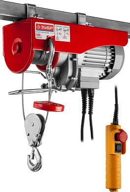 Тельфер 500/250 кг, 900 Вт (ЗЭТ-500) ЗУБР