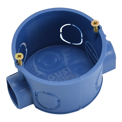 Подрозетник СЗМ1.1 ( 60мм (PP) бетон IP20 синий) СЗМ1.1 GUSI