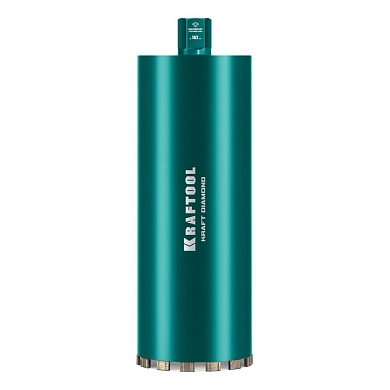 Сверло алмазное труб. 162х24х3.5х13х12х450мм 1-1/4" UNC / железобетон DIAMOND (29825-162) KRAFTOOL