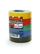 Набор изолент ПВХ, 15мм/10м, 5 цветов (14237) Klebebander