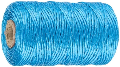 Шпагат многоцелевой полипропиленовый, синий, d=1,8 мм, 110 м, 50 кгс, 1,2 ктекс (50035-110) ЗУБР