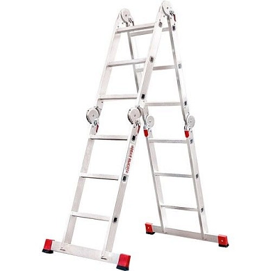 Лестница-трансформер алюм. широкая NV3320 (4х3 ступ. 95/347см, 13.4кг) Новая Высота