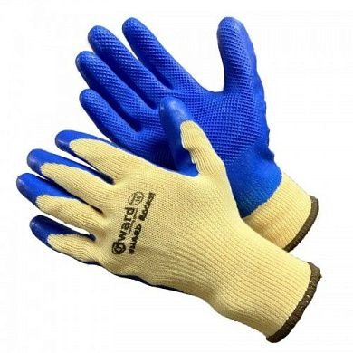 Перчатки с текстурированным латексным покрытием (размер 10 (XL))(L1010-XL) Hard Rocks GWARD