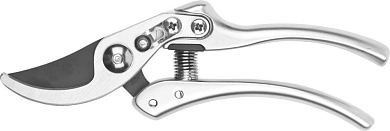 Секатор с алюминиевыми коваными рукоятками, плоскостной, 195 мм (40108) ЗУБР