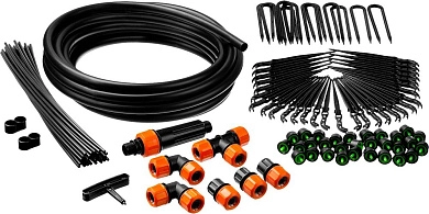 Система капельного полива от водопровода, на 30 растений (425270-30) Grinda