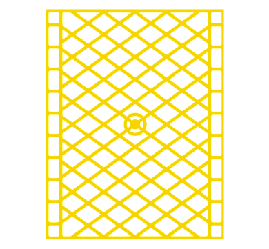 Решетка для мойки 350х270 мм БЗПИ