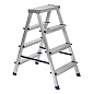 Лестница-стремянка алюмин. двустор., 4 ступ, 855мм, слож.940х465х160мм, (97924) СИБРТЕХ фото2