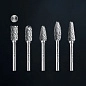 Набор борфрез, хв-к 6 мм, 5 пр. "ПРОФЕССИОНАЛ" (28815-H5) ЗУБР фото4