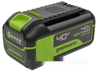 Аккумулятор 40В 1шт. 4.0 А/ч Li-ion G40HP4 (2958507) GreenWorks