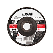 Круг лепестковый 125х22.23 мм для металла, А60, тип КЛТ2 "ШУМ"