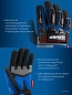 Перчатки профессион комбинир синие, антивибрационные, противоуд р.ХL 10,IMPACT (11476-ХL) ЗУБР фото5
