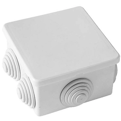 Коробка распределительная С3В76 Б (70х70х40мм, 6 вх. (гермовводы), IP54) СЗВ76 Б Евро