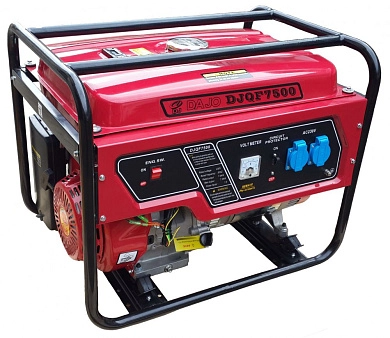 Генератор бензиновый DAJO DJQF 7500D