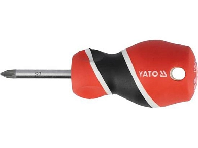Отвертка " + ", PH1х38мм S2 HRC58 (YT-25922) YATO