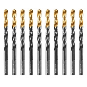 Сверло по металлу 7 мм, HSS-TiN, Golden Tip, 10 шт. (717217) DENZEL
