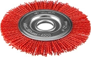 Щетка дисковая d=125х22мм, нейл. пров. с абраз. покр. (35160-125_z01) ЗУБР