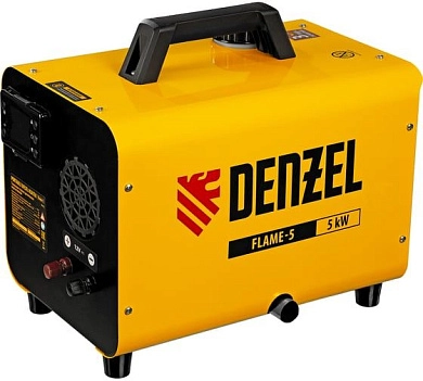 Пушка тепловая дизельная Flame-5 (5 кВт, 300 м3/ч, 50 м2, 220В) (96495) DENZEL
