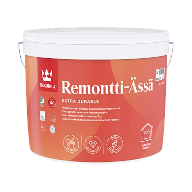 Краска акрилатная TIKKURILA REMONTTI-ASSA C 0.9 л