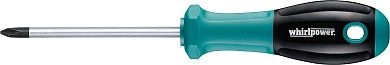 Отвертка " + ", PH1х80мм, Cr-V (S112-3-0801) WHIRLPOWER