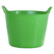 Ведро гибкое сверхпрочное, 40 л, зеленое (67506) СИБРТЕХ