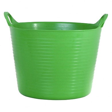 Ведро гибкое сверхпрочное, 40 л, зеленое (67506) СИБРТЕХ