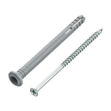 Дюбель-гвоздь быстрого монтажа 6х80мм SM-G внахлест (100шт.) TECH-KREP