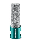 Фреза алмазная вакуумная VS DIAMOND d 20 мм М14, 50 мм, пальчиковая (29810-20) KRAFTOOL