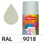 Краска аэрозольная  небесно-белая акриловая (265г) RAL 9018 MAGICLINE