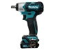 Гайковерт ударный аккум. TW 161 DWAE (12.0 В, 2 акк. х 2.0 А/ч Li-Ion, 165 Нм, 1/2", кейс) MAKITA фото2