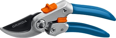 Передача шестерён, закален сталь,двухкомп рукоятки, покрытие ПВХ, 200 мм, P-51(423451_z01) GRINDA