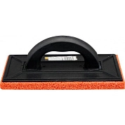 Терка пластмассовая с пористой резиновой гидрогубкой 18мм, 130х270мм (06538) VOREL