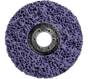 Диск зачистной, полимерный 125х22.20 мм, фиолетовый (F_39614) FIT