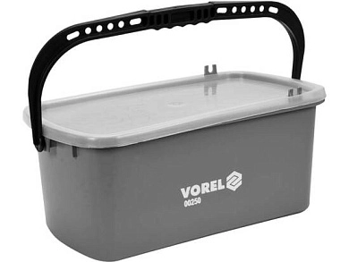 Ведро для затирки швов плитки + терка (10л) (00250) VOREL