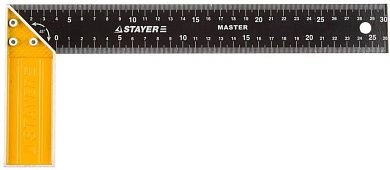 Угольник "MASTER" столярный, стальное полотно, 300мм (3430-30_z01) STAYER
