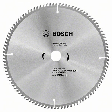Диск пильный 305x30x3.2/2.2x100 Optiline ECO WO (2 608 644 386) BOSCH