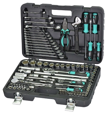 Набор инструмента автомобильного (1/2", 1/4") 101пр. (1614-56101S) WHIRLPOWER