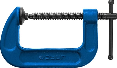 Струбцина тип "G" 75мм, корпус - ковкий чугун "ПРОФЕССИОНАЛ" (32245-075_z02) ЗУБР