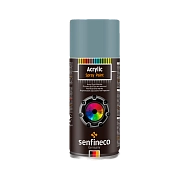 Краска аэрозольная акриловая серебристая 40 мл. (4036) SENFINECO