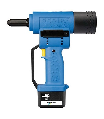 Заклепочник аккумуляторный, 2,4-5,0мм, 8560 Н (ACCUBIRD) GESIPA