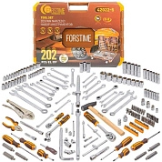 Набор инструмента автомобильного (1/2", 1/4", 3/8") 202пр. (FT-42022-5) FORSTIME