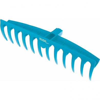Грабли пластиковые, 400 мм, 12 прямых зубьев, усиленные, LUXE (61732) PALISAD