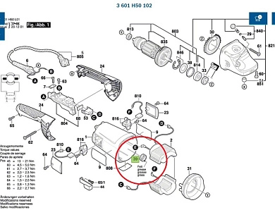 Кольцо уплотнительное 1 600 206 030 BOSCH