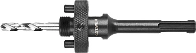 Державка для биметал. коронок, 32-152мм, резьба 5/8", хвост. SDS-plus (29552) STAYER