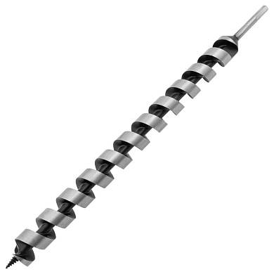 Сверло по дереву шнековое, 40 х 600 мм, 6-гр. хвостовик (70188) MATRIX