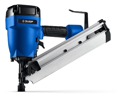 Нейлер для реечных гвоздей пневматический, SN34-90A, SN34/D34 (31925) ЗУБР