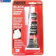 Автогерметик силиконовый черный (12-AB) ABRO